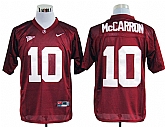 Alabama Crimson Tide #10 AJ McCarron Red NCAA Jerseys,baseball caps,new era cap wholesale,wholesale hats