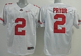 Alabama Crimson Tide #2 Pryor White NCAA Jerseys,baseball caps,new era cap wholesale,wholesale hats