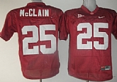 Alabama Crimson Tide #25 McClain Red NCAA Jerseys,baseball caps,new era cap wholesale,wholesale hats