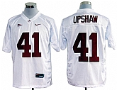 Alabama Crimson Tide #41 Courtney Upshaw White NCAA Jerseys,baseball caps,new era cap wholesale,wholesale hats