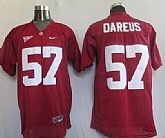 Alabama Crimson Tide #57 Dareus Red NCAA Jerseys,baseball caps,new era cap wholesale,wholesale hats