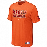 Anaheim Angeles Orange Nike Short Sleeve Practice T-Shirt,baseball caps,new era cap wholesale,wholesale hats