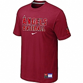 Anaheim Angeles Red Nike Short Sleeve Practice T-Shirt,baseball caps,new era cap wholesale,wholesale hats