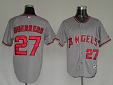 Anaheim Angels #27 Vladimir Guerrero Grey Jerseys,baseball caps,new era cap wholesale,wholesale hats