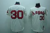 Anaheim Angels #30 Nolan Ryan cream Jerseys,baseball caps,new era cap wholesale,wholesale hats