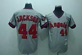 Anaheim Angels #44 Jackson grey Jerseys,baseball caps,new era cap wholesale,wholesale hats