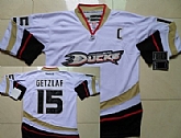 Anaheim Ducks #15 Ryan Getzlaf White Jerseys,baseball caps,new era cap wholesale,wholesale hats