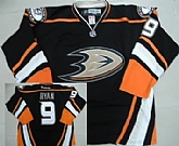 Anaheim Ducks #9 Bobby Ryan Black Third Jerseys,baseball caps,new era cap wholesale,wholesale hats