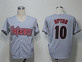 Arizona Diamondbacks #10 Upton Grey Cool Base Jerseys,baseball caps,new era cap wholesale,wholesale hats