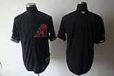 Arizona Diamondbacks Blank Black Jerseys,baseball caps,new era cap wholesale,wholesale hats