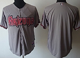 Arizona Diamondbacks Blank Gray Jerseys,baseball caps,new era cap wholesale,wholesale hats