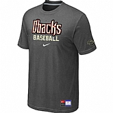 Arizona Diamondbacks Crimson D.Grey Nike Short Sleeve Practice T-Shirt,baseball caps,new era cap wholesale,wholesale hats