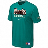 Arizona Diamondbacks Crimson Green Nike Short Sleeve Practice T-Shirt,baseball caps,new era cap wholesale,wholesale hats