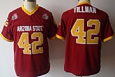 Arizona State Sun Devils #42 Pat Tillman Red Throwback Kids Jerseys,baseball caps,new era cap wholesale,wholesale hats