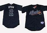 Atlanta Braves #2 B.J. Upton Navy Blue Jerseys,baseball caps,new era cap wholesale,wholesale hats