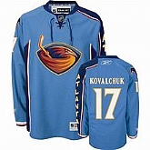 Atlanta Thrashers #17 Ilya Kovalchuk Light Blue Premier PA Jerseys