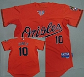Baltimore Orioles #10 Adam Jones Orange Jerseys,baseball caps,new era cap wholesale,wholesale hats