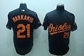 Baltimore Orioles #21 Markakis black throwback Jerseys,baseball caps,new era cap wholesale,wholesale hats