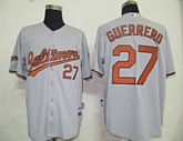 Baltimore Orioles #27 Guerrero Grey Jerseys,baseball caps,new era cap wholesale,wholesale hats
