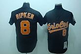 Baltimore Orioles #8 CAL RIPKEN black throwback Jerseys,baseball caps,new era cap wholesale,wholesale hats