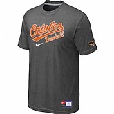Baltimore Orioles D.Grey Nike Short Sleeve Practice T-Shirt,baseball caps,new era cap wholesale,wholesale hats