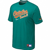 Baltimore Orioles Green Nike Short Sleeve Practice T-Shirt,baseball caps,new era cap wholesale,wholesale hats