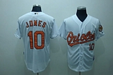 Bartimore Orioles #10 Jones white Jerseys,baseball caps,new era cap wholesale,wholesale hats