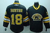 Boston Bruins #18 Horton black Jerseys 3rd,baseball caps,new era cap wholesale,wholesale hats