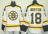 Boston Bruins #18 Nathan Horton White Jerseys,baseball caps,new era cap wholesale,wholesale hats