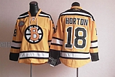 Boston Bruins #18 horton Yellow CLASSIC Jerseys,baseball caps,new era cap wholesale,wholesale hats