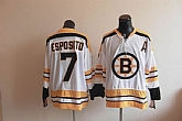 Boston Bruins #7 esposito white Throwback CCM Jerseys,baseball caps,new era cap wholesale,wholesale hats