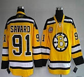 Boston Bruins #91 Savard Yellow WINTER CLASSIC Jerseys,baseball caps,new era cap wholesale,wholesale hats