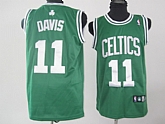 Boston Celtics #11 Davis Green-White Number Jerseys,baseball caps,new era cap wholesale,wholesale hats