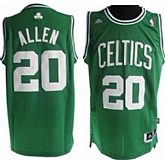 Boston Celtics #20 Ray Allen Revolution 30 Swingman Green Jerseys,baseball caps,new era cap wholesale,wholesale hats