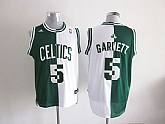 Boston Celtics #5 Kevin Garnett Green With White Swingman  Jerseys,baseball caps,new era cap wholesale,wholesale hats