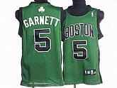 Boston Celtics #5 Kevin Garnett Green-black Number Jerseys,baseball caps,new era cap wholesale,wholesale hats