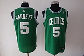 Boston Celtics #5 Kevin Garnett Green-white Number Jerseys,baseball caps,new era cap wholesale,wholesale hats