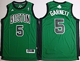 Boston Celtics #5 Kevin Garnett Revolution 30 Swingman Green With Black Jerseys,baseball caps,new era cap wholesale,wholesale hats