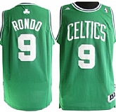 Boston Celtics #9 Rajon Rondo Revolution 30 Swingman Green Jerseys,baseball caps,new era cap wholesale,wholesale hats