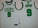 Boston Celtics #9 Rajon Rondo Revolution 30 Swingman White Jerseys,baseball caps,new era cap wholesale,wholesale hats