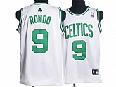 Boston Celtics #9 Rajon Rondo white Jerseys,baseball caps,new era cap wholesale,wholesale hats