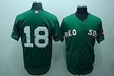 Boston Red Sox #18 Daisuke Matsuzaka Green Jerseys,baseball caps,new era cap wholesale,wholesale hats