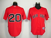 Boston Red Sox #20 Youkilis Red Jerseys,baseball caps,new era cap wholesale,wholesale hats
