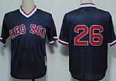 Boston Red Sox #26 Wade Boggs Navy Blue Throwabck Jerseys,baseball caps,new era cap wholesale,wholesale hats