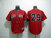 Boston Red Sox #29 Smoltz Red Jerseys,baseball caps,new era cap wholesale,wholesale hats