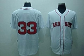 Boston Red Sox #33 Varitek white cool base Jerseys,baseball caps,new era cap wholesale,wholesale hats