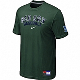 Boston Red Sox D.Green Nike Short Sleeve Practice T-Shirt,baseball caps,new era cap wholesale,wholesale hats