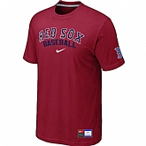 Boston Red Sox Red Nike Short Sleeve Practice T-Shirt,baseball caps,new era cap wholesale,wholesale hats