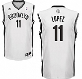 Brooklyn Nets #11 Brook Lopez White Swingman Jerseys,baseball caps,new era cap wholesale,wholesale hats