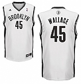 Brooklyn Nets #45 Gerald Wallace White Swingman Jerseys,baseball caps,new era cap wholesale,wholesale hats